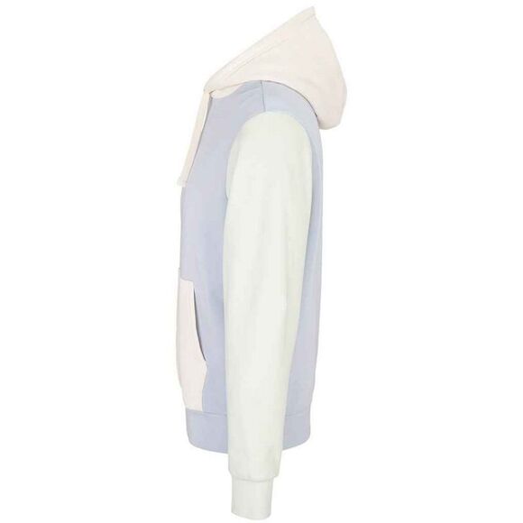 SOLS Unisex Adult Collins Contrast Hoodie / Creamy Blue